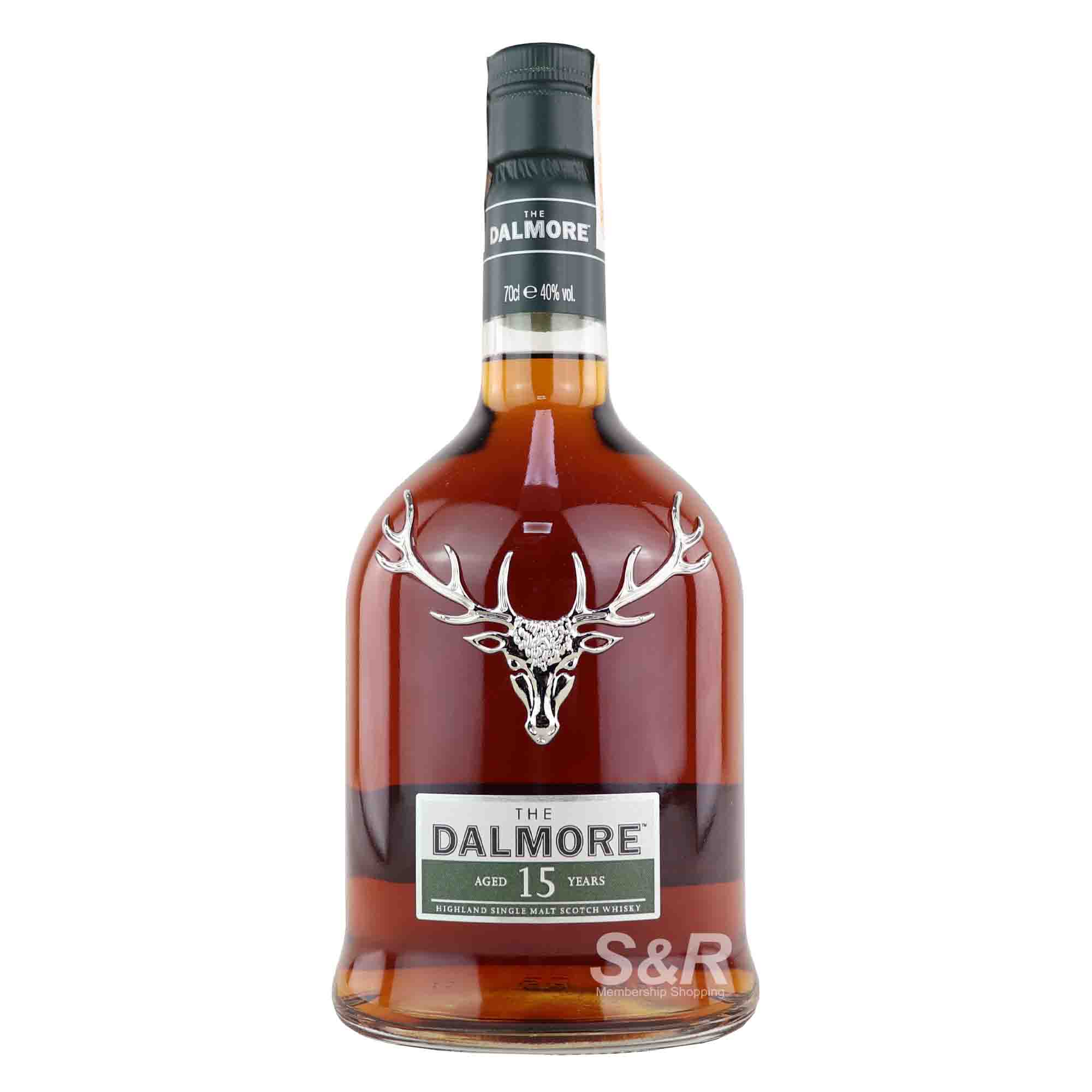 The Dalmore Aged 15 Years Highland Single Malt Scotch Whisky 700mL The Dalmore Aged 15 Years Highland Single Malt Scotch Whisky 700mL